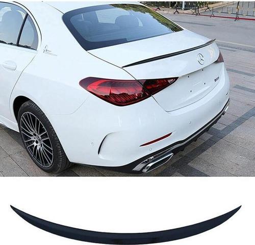 W206 Amg Style 2021-2023 Bagaj Üstü Spoiler (Plastik) (Boyasız)