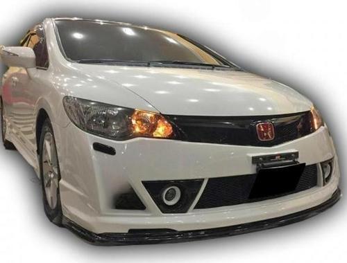 Honda Civic FB7-Mugen Rr Style-Ön Tampon (Plastik) (Boyasız)