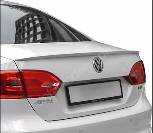 Volkswagen Jetta Mk6 2010-2018 İnce Model Spoiler (Plastik) (Boyasız)