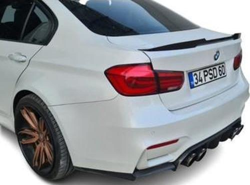 Bmw F30 3 Serisi 2012-2018 M4 Style Spoiler (Plastik) (Boyasız)