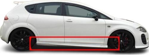 Seat Leon Mk2 Yan Marşpiyel (Plastik)(Boyasız)