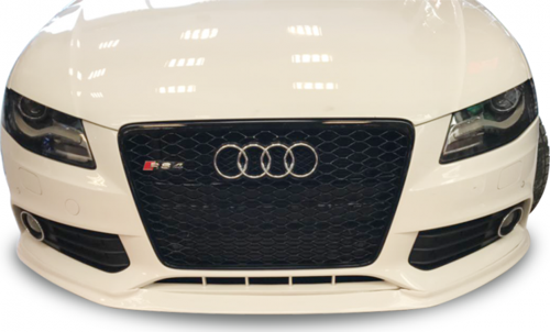 Audi A4 B8 Makyajsız 2008 - 2012 Arası Sportline Ön Ek (Plastik)(Boyasız)