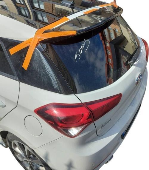 Hyundai i20 Spoiler 15-19 (Plastik)(Boyasız)