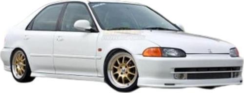 Honda Civic 92-95 Sedan Mugen Ön Ek (Plastik) No: 3 (Plastik) (Boyasız)