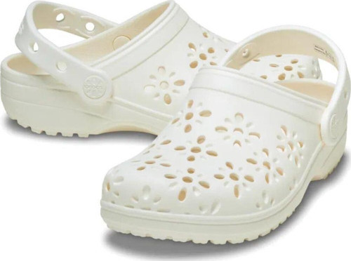 210943-0WV CLASSIC FLORAL CUT OUT CLOG ÇOCUK TERLİK SANDALET