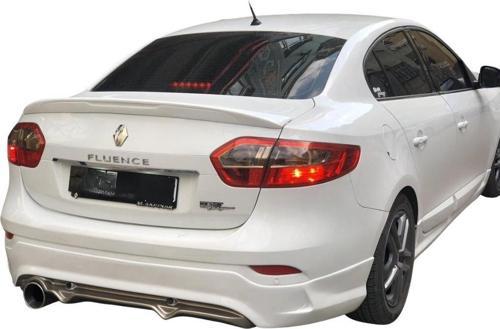 Renault Fluence Makyajlı Sağ Sol Çift Çıkışlı Arka Ek (Plastik)(Boyasız)