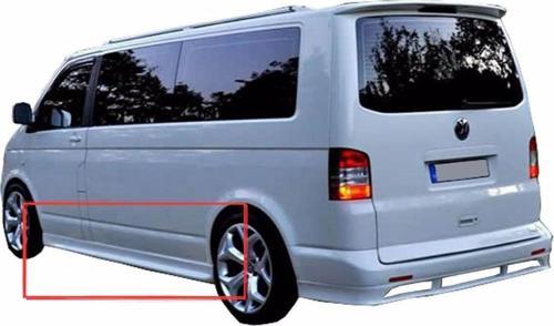 Volkswagen Transporter Uzun Şase Marşpiyel (Plastik)(Boyasız)
