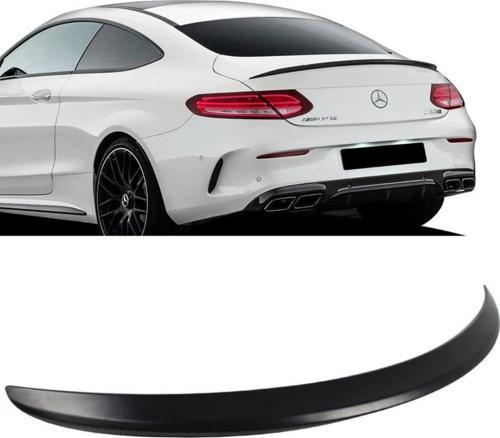 W205 Coupe Amg Style 2015 Üzeri Spoiler (Plastik) (Boyasız)