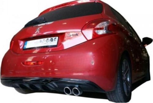 Peugeot 208 Custom Difüzör (Plastik)(Boyasız)