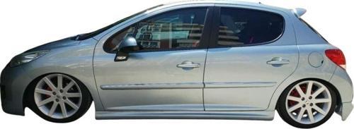 Peugeot 207 Yan Marşpiyel (Plastik)(Boyasız)