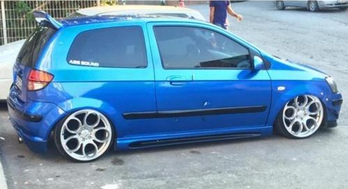 Hyundai Getz Yan Marşpiyel (Plastik)(Boyasız)