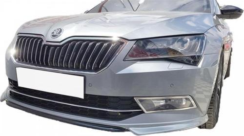 Skoda Superb 2018+ Ön Ek (Plastik)(Boyasız)