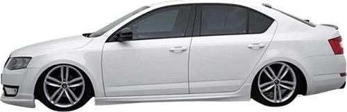 Skoda Octavia Yan Marşpiyel (Plastik)(Boyasız)