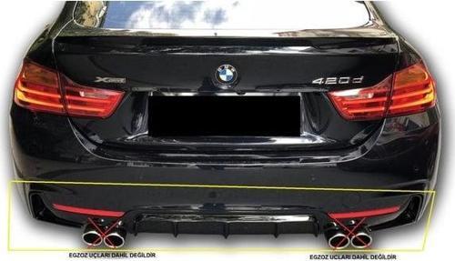 Bmw F32 - F33 - F36 Difüzör 2014-2017 (Sağ Sol Çift Çıkış) (Plastik) (Boyasız)