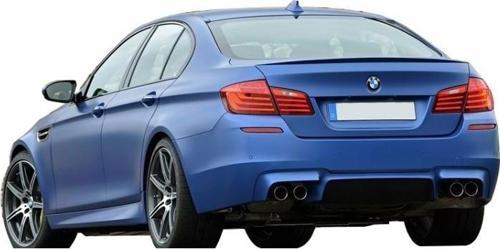 Bmw 5 Serisi F10 (2010 - 2014) M5 Arka Tampon Eki - Difüzör (Plastik)(Boyasız)