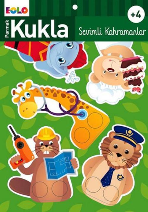 Parmak Kukla Sevimli Kahramanlar