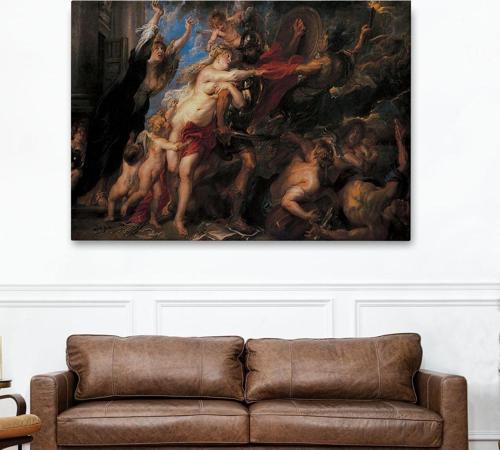 Peter Paul Rubens’İn Savaşın Sonuçları Tablosu-6655