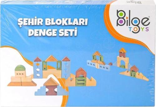 Eğitici Çocuk Gelişim  BLG-107A Ahşap Şehir Blok Seti