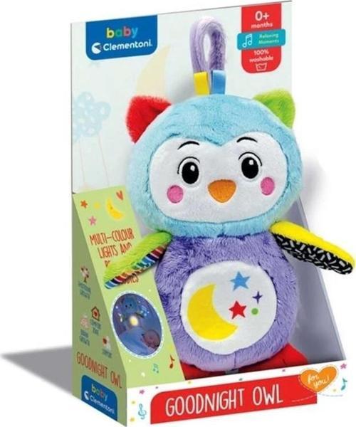 Işıklı Peluş Baykuş – Bebekler İçin Duyusal Gelişimi Destekler