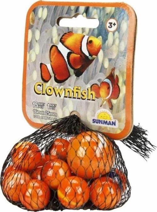 Eğitici Çocuk Gelişim  3006 SUN  Misket Clowfish 15+1 File