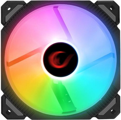 Rampage Cross F20 38Cfm 1200Rpm 12Cm Rainbow 3P+4P Molex Soketli Siyah Kasa Fanı