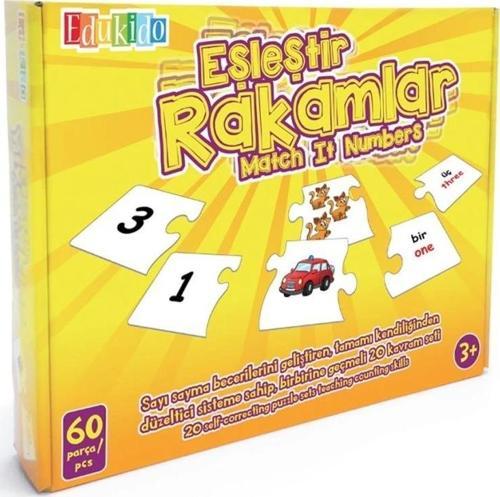 Sayı Eşleştirme Oyunu Sayıları Öğrenme ve Zihinsel Gelişim İçin Etkili Aktivite