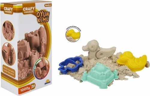 Çocuk Eğitici OyuncakCrafy Natural Kinetik Kum 1000 g