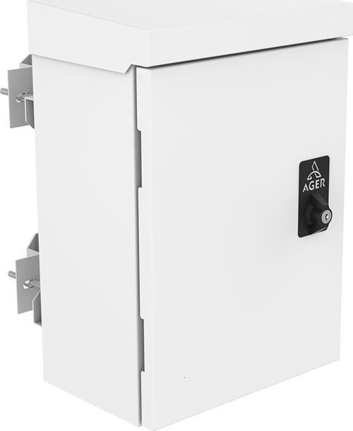 300X400X200Mm Mobese Dış Ortam Direk Tipi Kabinet Fansız Ag-Mb304020B2