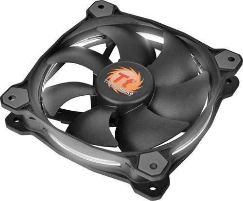 Thermaltake Riing Cl-F038-Pl12Wt-A 120Mm Beyaz Halka Ledli Titreşimsiz Kasa Ve Radyatör Fanı