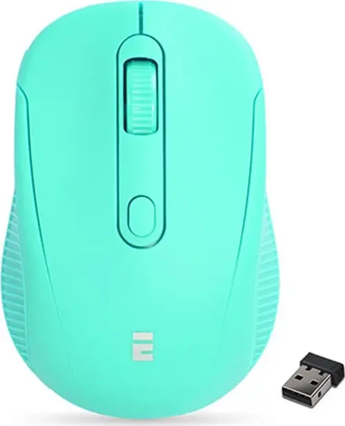Sm-300 Usb Yeşil 4D Optik Süper Sessiz Alkalin Pil Kablosuz Mouse