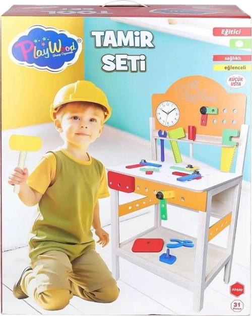 Çocuk Eğitici OyuncakAhşap Tamir Seti