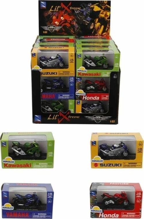 Çocuk Eğitici Oyuncak6027 SUN-NRY-1 32 Yamaha- Suzukı- Honda- Kawasaki Model Motor