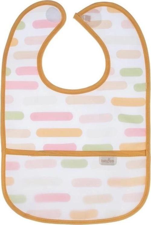 Pastel Renk Leke Tutmaz Önlük Gelişim Destekli Konforlu Yemek Aktivitesi İçin İdeal