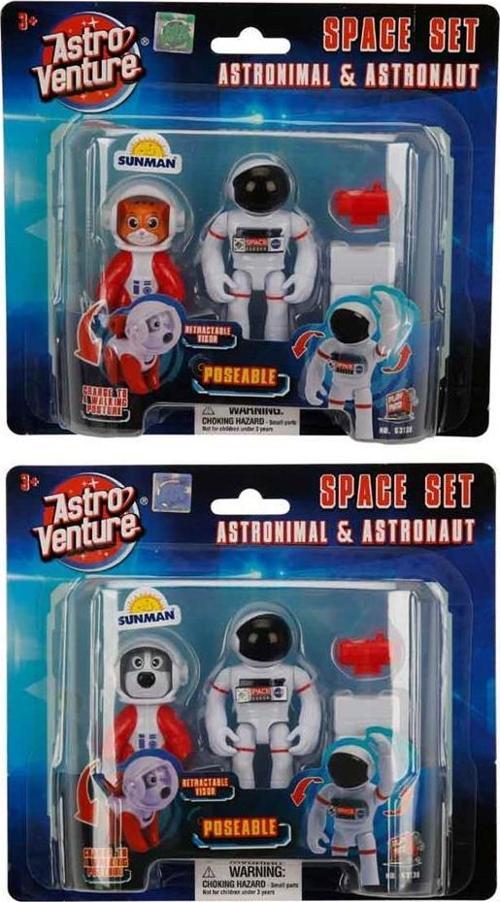 Astro Venture Space Set: Astronimals & Astronaut