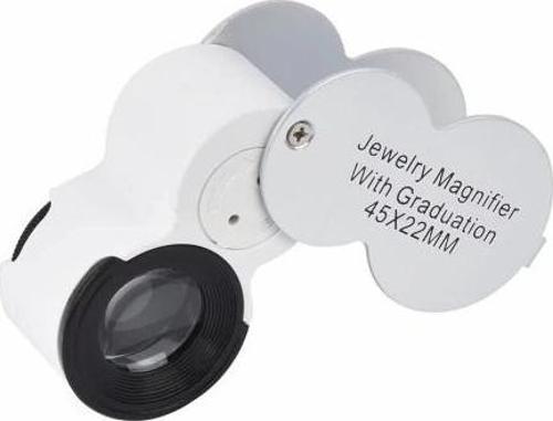 45x22 Ledli Para Algılama Ve Mezuniyet Takı Değerleme Büyüteç