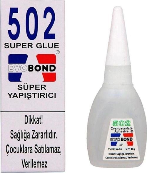 Evobond 502 Japon Yapıştırıcısı Süper Glue 20 Gr