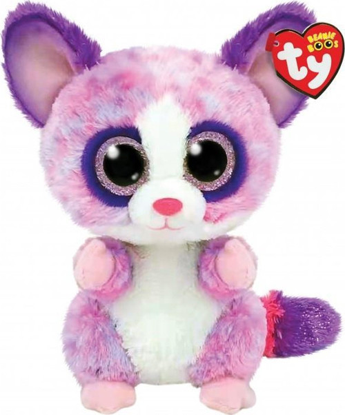 TY Peluş Becca the Pink Bush Baby Regular Beanie Boo