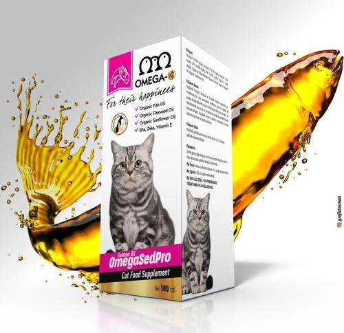 Sedpro Kedi Somon Balık Yağı 100 Ml (omega3-6-9 /vit E)
