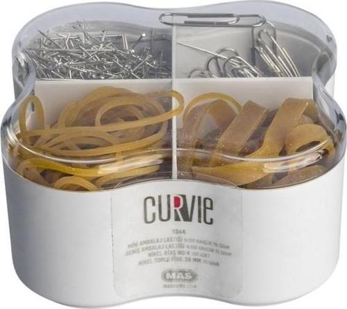 Curvie Lastik&Atas&Toplu İgne Karışık