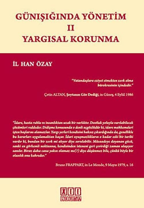 Günışığında Yönetim 2 - Yargısal Korunma