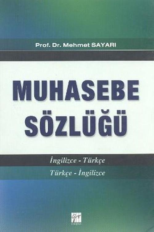 Gazi Kitabevi Muhasebe Sözlüğü