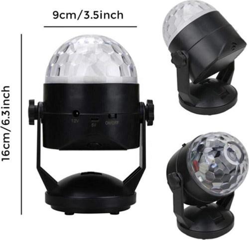 Parti Işığı Sese Duyarlı Led Küre Renkli Işıklı Lazer Disko Topu