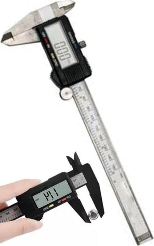 Meşem K2 Dijital Profesyonel Çelik Mekanik Kumpas 150 Mm Orjinal 1410