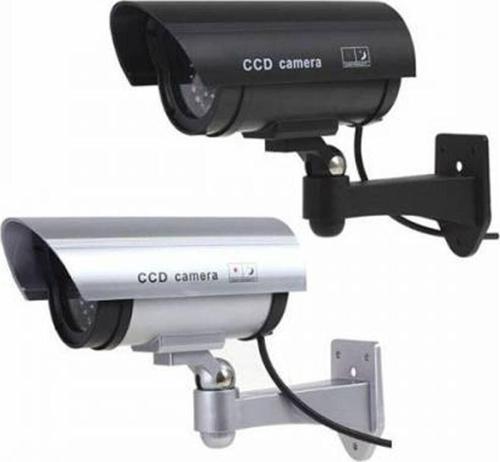 Led Işıklı Sahte Güvenlik Kamerası