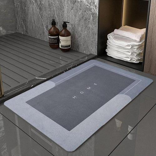 Süper Su Emici Dikdörtgen Kaymaz Tabanlı Paspas 60 Cm X 39 Cm