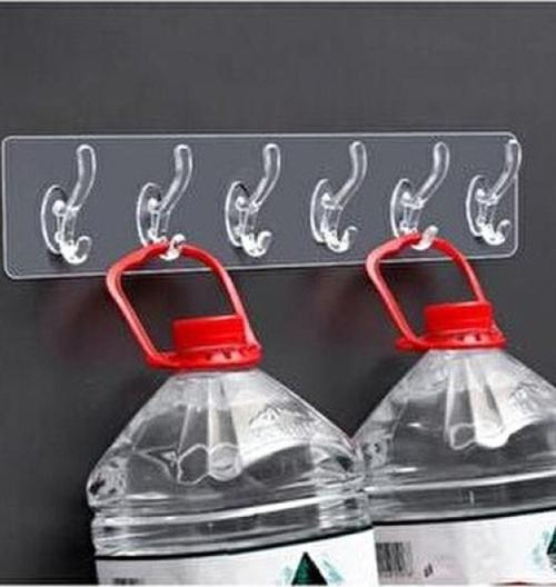 5'Li Kanca Askılık Duvar Askılığı Monte Gerektirmeyen Yapışkanlı Kancalı Askı