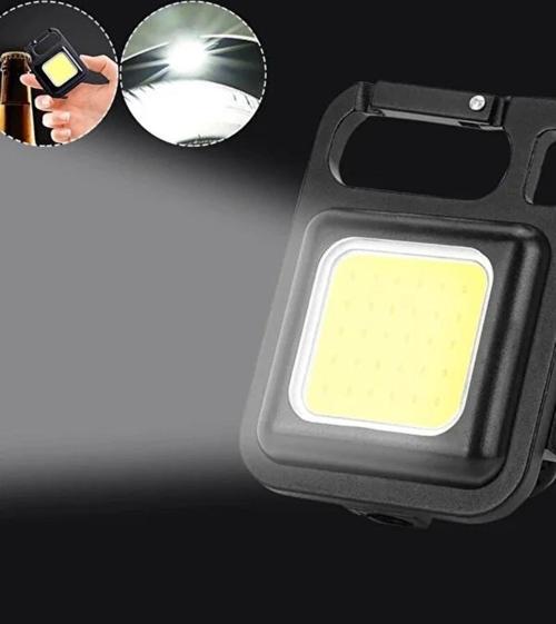 Çok Amaçlı Mini Led Anahtarlık El Feneri Flash Mıknatıslı Su Geçirmez Şişe Açacaklı Kamp Feneri