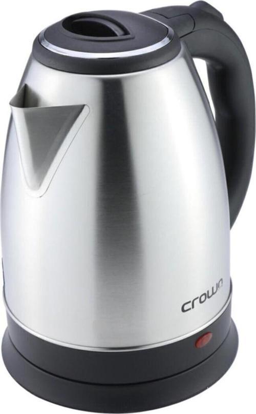 Crwn 1500W Çelik Su Isıtıcı Kettle 1.2L Paslanmaz Gövde Otomatik Kapanma