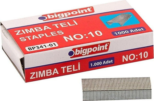 BP341 Zımba Teli No:10 (20 li Paket)