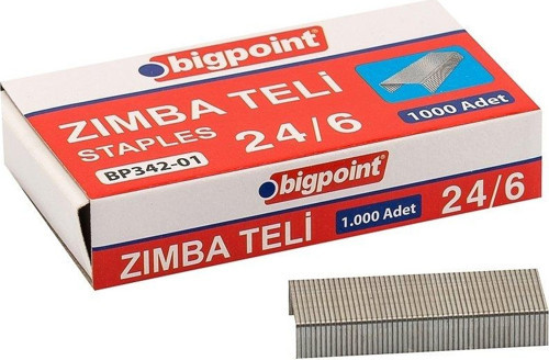 BP342 Zımba Teli 24/6 (10 lu Paket)